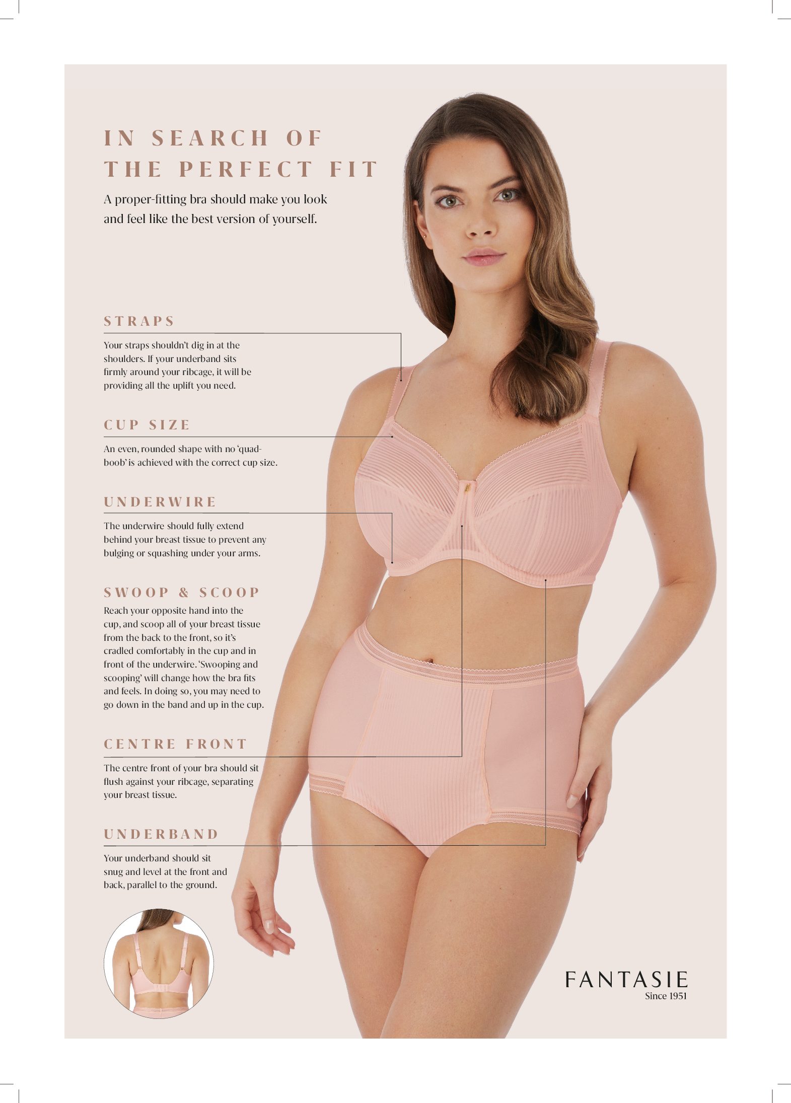 Lingerie and Swimwear Measuring Guide