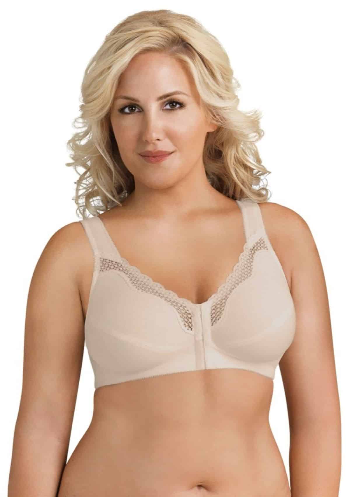 Front-Close Cotton Posture Control Bra