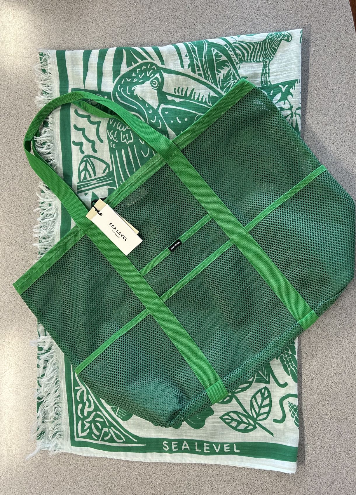 Mesh Tote Bag - 2 Colours - Image 2